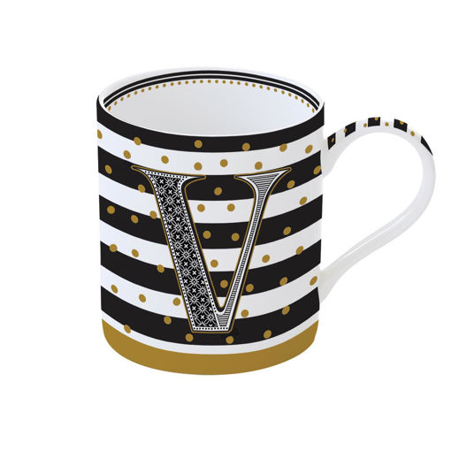 Picture of ALPHABETICAL MUG  - V